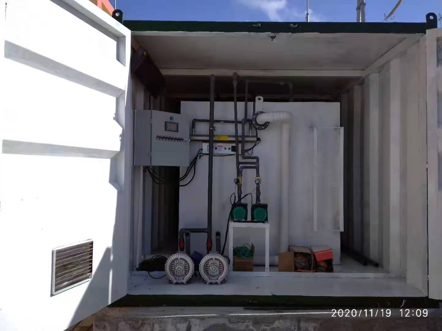 箱式(shi)污水處理(li)設備